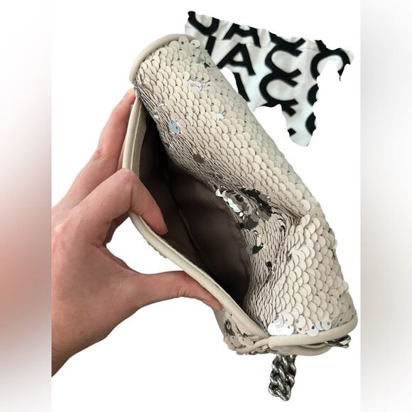 MARC JACOBS J MARC MINI SHOULDER SEQUINS BAG - Picture 5 of 16